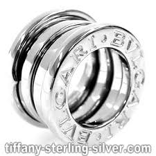 bvlgari silver rings