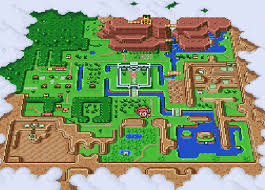 legend of zelda map