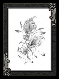 cala lilies tattoo
