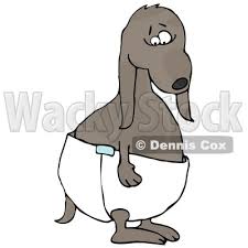 sad puppy clip art
