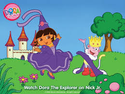 Free Cartoons Wallpaper : Dora