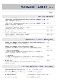cv sample