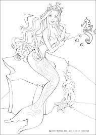 barbie princess coloring sheets