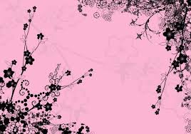 black flowers