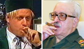 boris johnson and tariq aziz