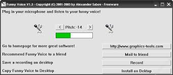 funny voice
