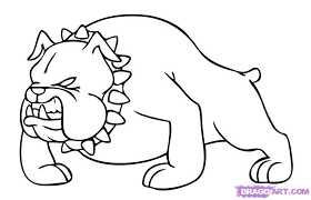 bulldog coloring pages