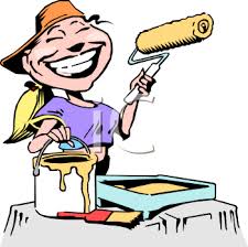 0511-0903-2316-2029_Female_House_Painter_clipart_image.jpg