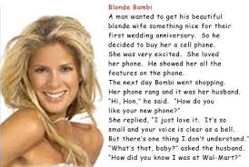 funny blonde jokes