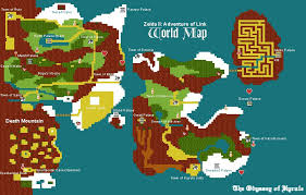 legend of zelda map