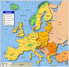 europe map countries