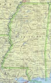 Base Mississippi Map