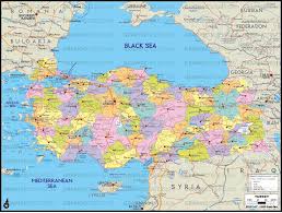 turkey map