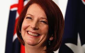 Julia Gillard is the front