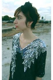 vintage sequin top