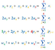 sum symbol
