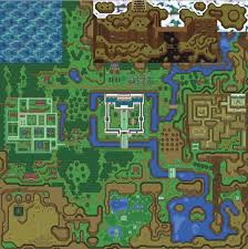 legend of zelda map