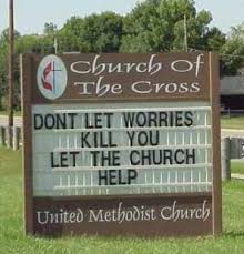 funny church signs