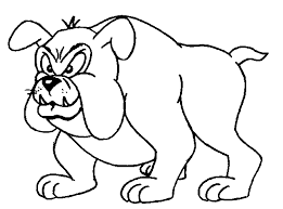 bulldog coloring pages