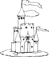 disney castle coloring pages