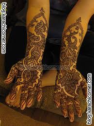 bridal mehndi dress
