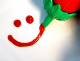 :** ابتسم قبل أن تنسيـك دمعتـك الابتسامة**  Ist2_77368_ketchup_smile