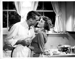 Betsy Drake et Cary Grant sur