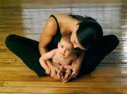 Mom and Baby Yoga at Baby