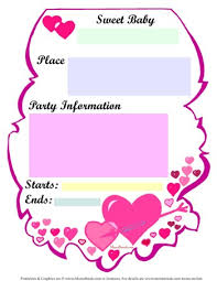 free printable invitations