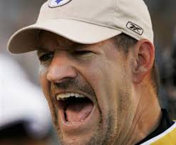 Steelers coach Bill Cowher
