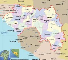 Guinea Map - Africa