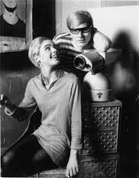 Edie Sedgwick and Andy Warhol