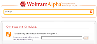 Wolfram P equals NP Image