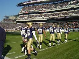 The Navy football team has