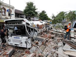 New Zealand quake smashes