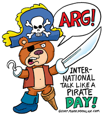 Talk Like A Pirate Day.