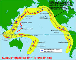 Ring of fire map by Brandon.