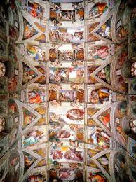 the Sistine Chapel Ceiling