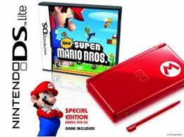 Mario Red Nintendo DS Lite