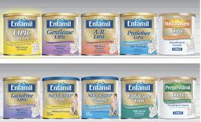 the Enfamil products are