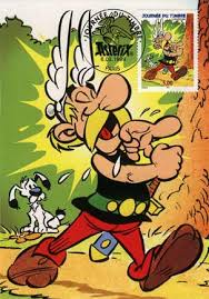 Jeu marrant  Asterix_postcard