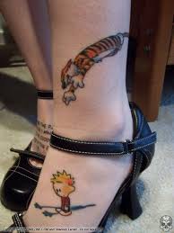 mini tiger tattoo