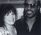 Charlene Oliver with Stevie Wonder “I had known Stevie for years,” Charlene ... - CharleneSCAN0332_001