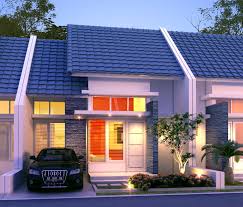 Contoh Gambar Rumah Minimalis Modern 1 Lantai Dengan Taman Depan ...
