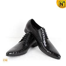 Designer Black Dress Shoes for Men CW762229