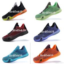 2015 New Men Top Basketball Shoes Kb 10 Sports Boots Low Ankle ...