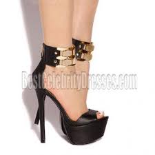 Sky High Heels Shoes for Sale Black Stiletto Heels Over 6 Inches ...