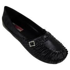 Ladies Girls Flat Black Diamante School Work Pumps Sandals Dolly ...