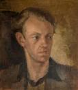 Portrait of James Kirkup by Maurice Feild. TWCMS : 2007.5814 - Portrait-of-James-Kirkup