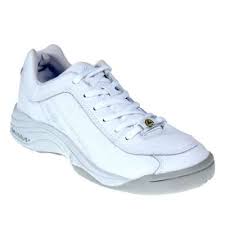 Nautilus N4038 Women's Soft Toe White Shoe-ESD Athletic Shoe